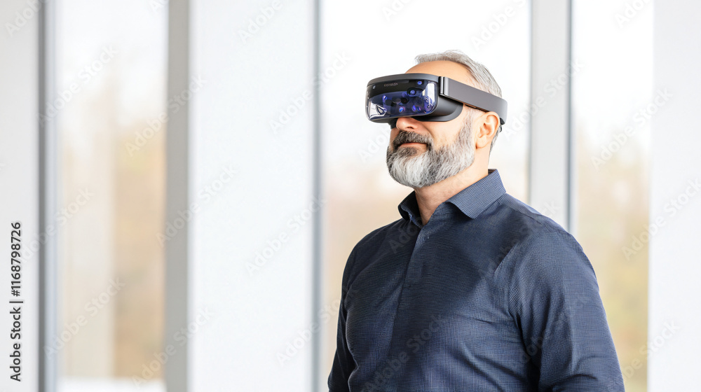 Mixed reality technology in corporate training, with abstract digital elements representing innovation and advanced learning methods.
Mixed reality technology in corporate training, with abstract digital elements representing innovation and advanced learning methods.