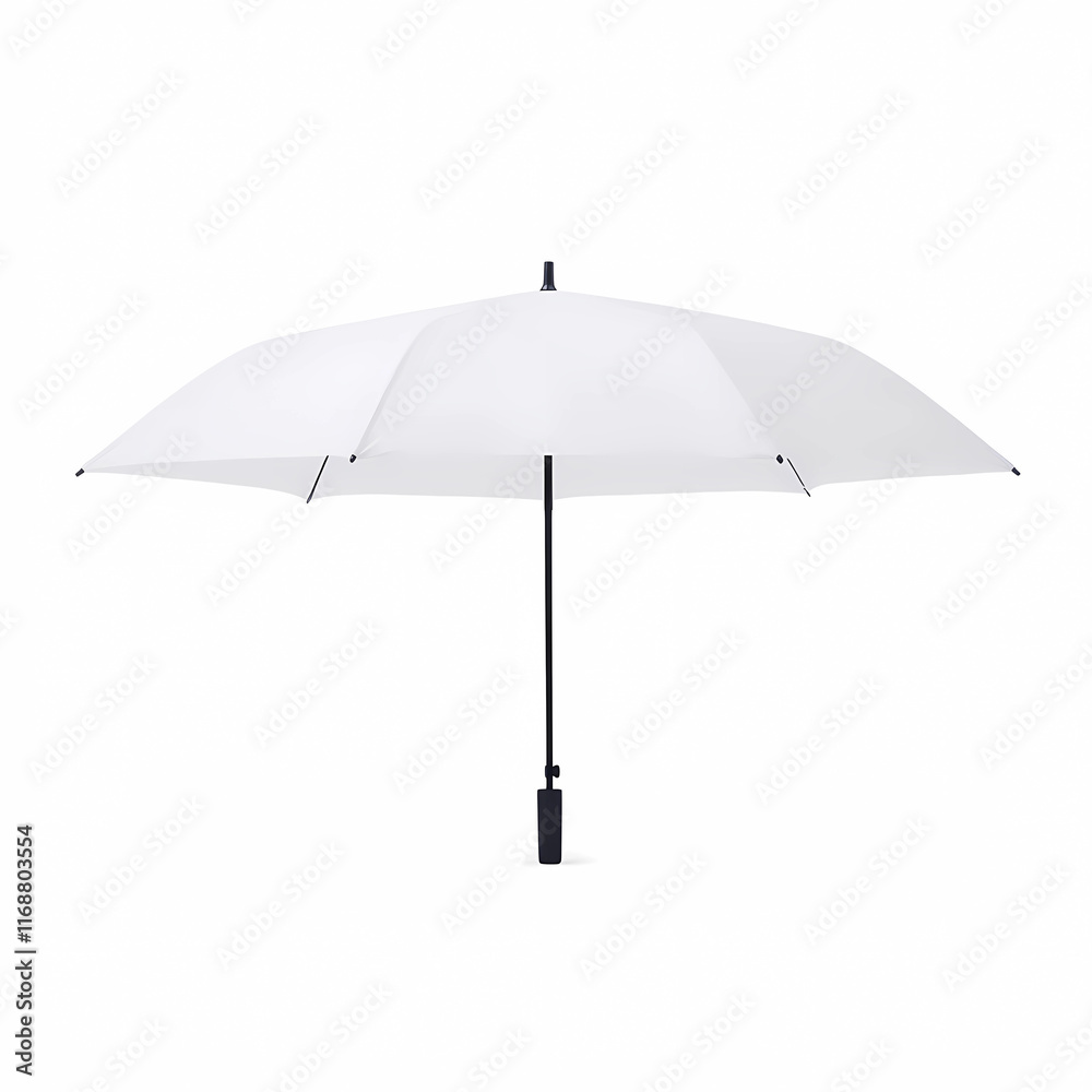 Compact Umbrella in Spotless White Setting Compact Umbrella in Spotless White Setting