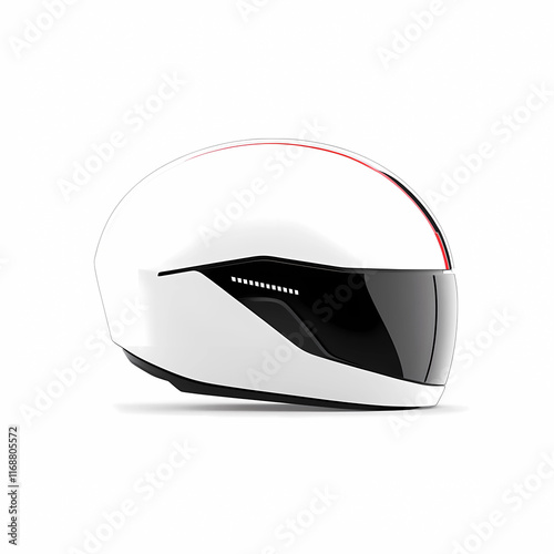 Second Appearance: Smart Bike Helmet on White, Integrated Design photo