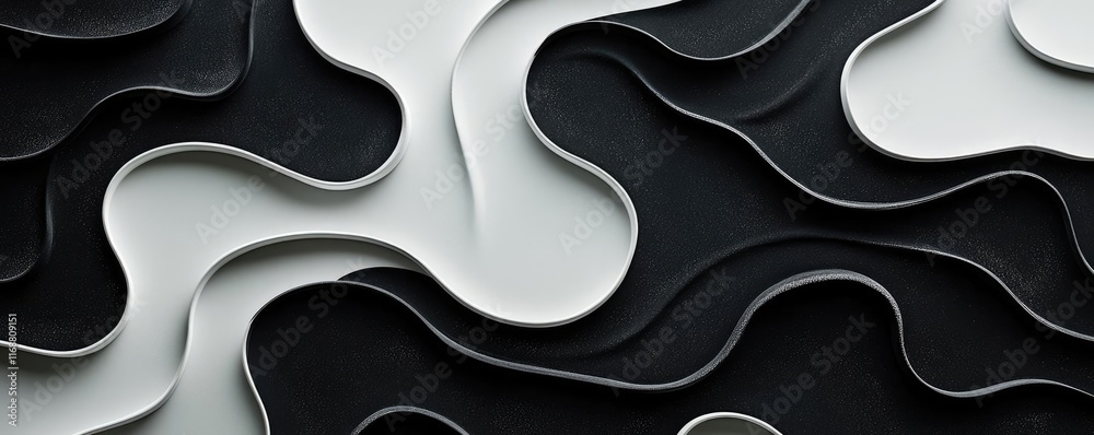 Chalkboard abstract background idea. Abstract wavy patterns in black and white create a visually stunning design. Chalkboard abstract background idea. Abstract wavy patterns in black and white create a visually stunning design.