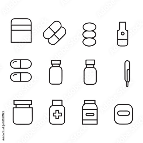 Medical icon vector
