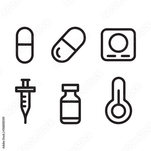 Medical icon vector