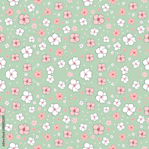 Ikat floral seamless pattern ethnic embroidery. Ikat ethnic oriental seamless traditional. Aztec style abstract vector illustration. Design for texture,fabric,clothing,wrapping,decoration. Background.