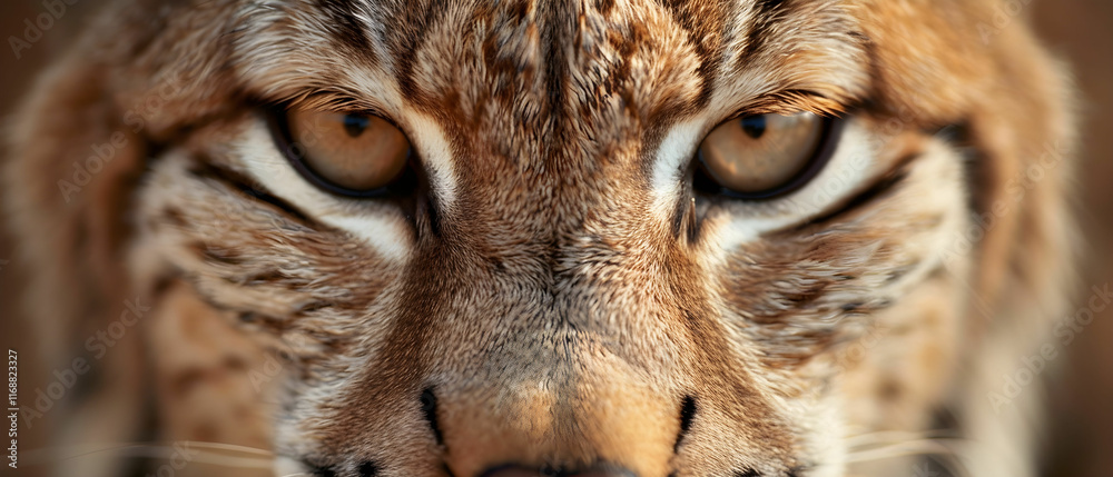Close-up Portrait of a Lynx with Intense Eyes Capturing Wild Essence and Feline Strength in Nature’s Beauty Close-up Portrait of a Lynx with Intense Eyes Capturing Wild Essence and Feline Strength in Nature’s Beauty