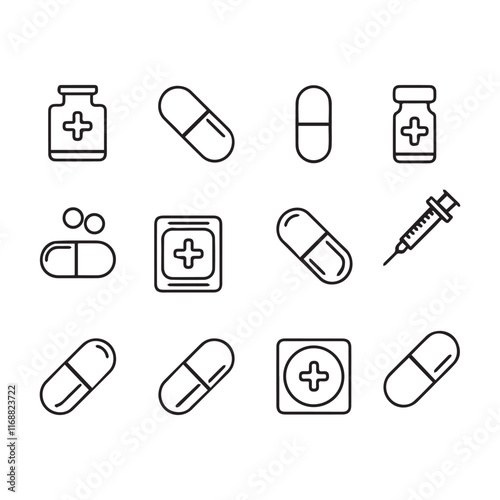 Medical icon vector