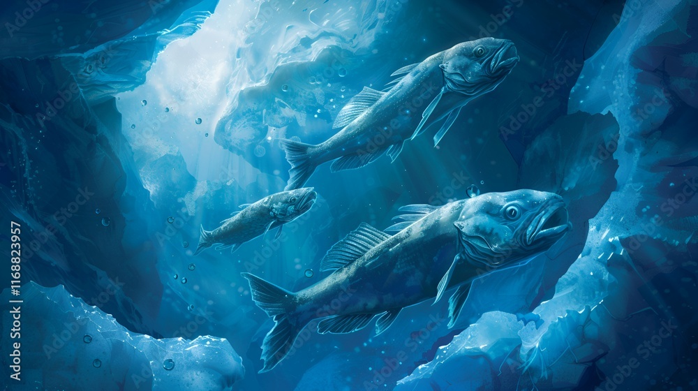 Fototapeta premium icefish