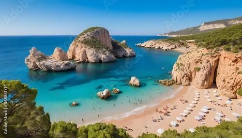 Idyllic Cala Goloritz? Beach in Sardinia, Italy: A Turquoise Paradise photo