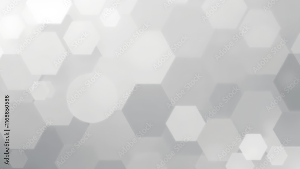 Abstract Grey Hexagon Pattern Background for Modern Design Abstract Grey Hexagon Pattern Background for Modern Design