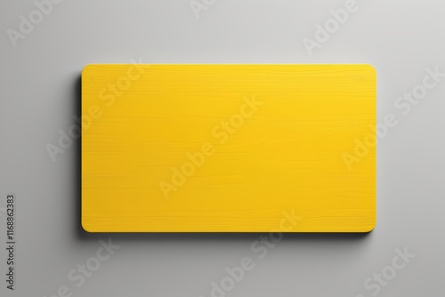 Free Download yellow square plate with shadow on gray background - GFXLoad