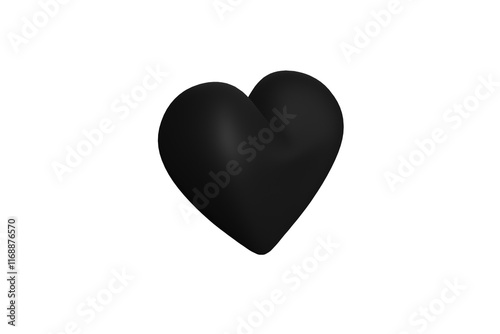 heart of black and white