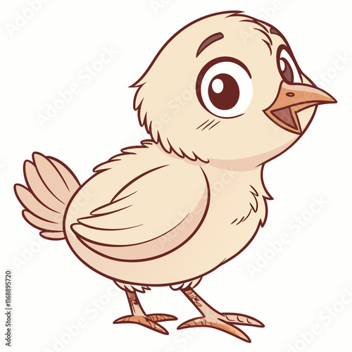 Vector broiler chicken Isolated, Isolated, Animals, Editable