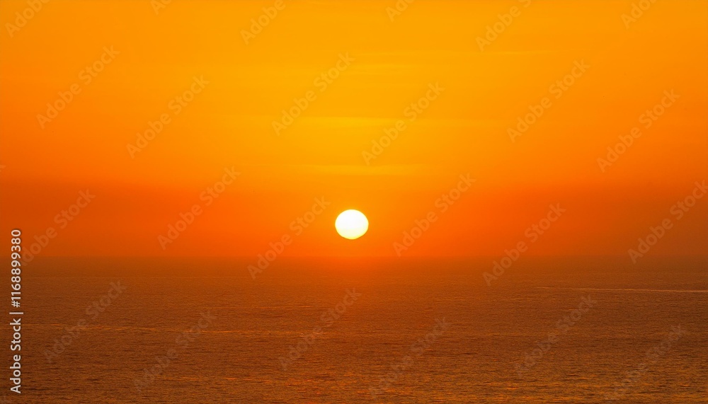 The point at which the temperature gradually drops in a bright orange sunset The point at which the temperature gradually drops in a bright orange sunset
