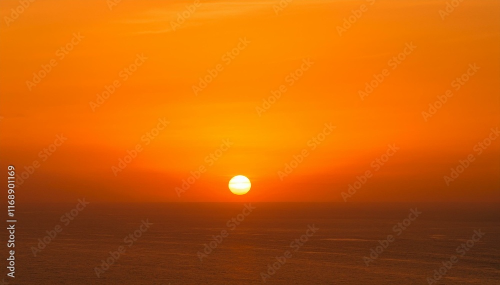 The point at which the temperature gradually drops in a bright orange sunset The point at which the temperature gradually drops in a bright orange sunset
