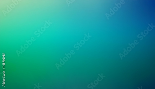 Teal Green Blue Gradient Background  Abstract Smooth Color Blend for Design