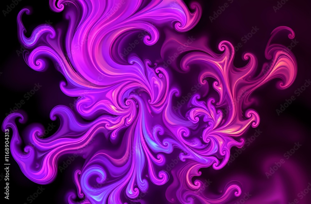 Vibrant Fractal Flames: Hypnotic Abstract Art Vibrant Fractal Flames: Hypnotic Abstract Art