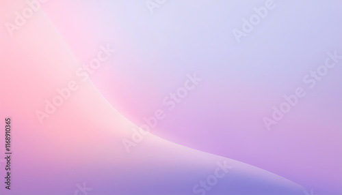 Abstract Pastel Pink and Purple Gradient Background  Soft Color Blend  Smooth Curve Design