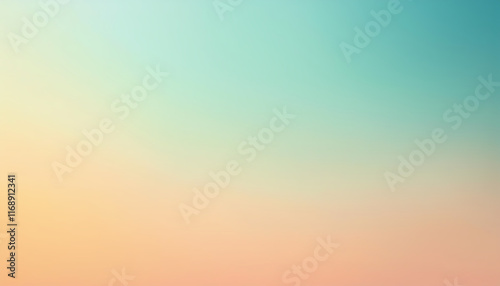 Pastel Gradient Background  Soft Peach  Mint Green  and Beige Color Blend for Website  App