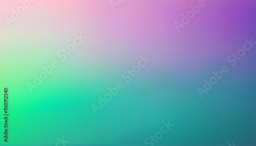 Pastel Gradient Background  Soft Pink  Purple  Teal  and Green Color Blend for Design Proj
