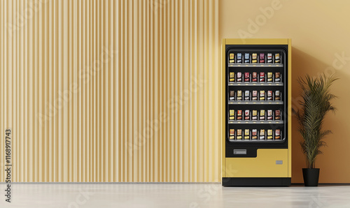 Innovative vending machine marketing strategies for businesses modern retail environment visual content showcase photo