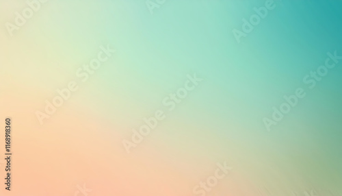 Pastel Gradient Background  Peach  Mint Green  and Beige Color Blend for Website Design  A