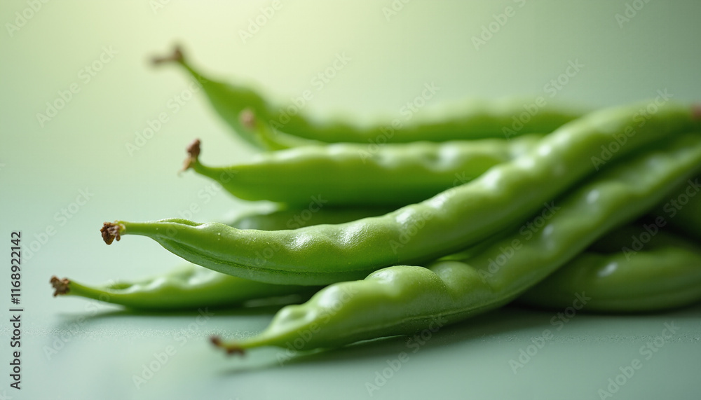 Close-up of Green Beans with vibrant texture. Close-up of Green Beans with vibrant texture.