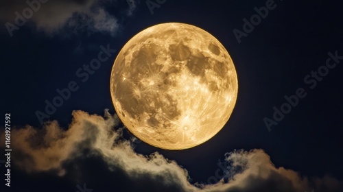 Beautiful supermoon
