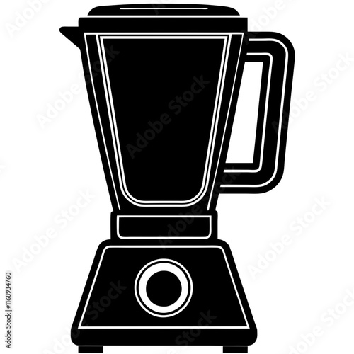 Blender Vector Illustration - Modern Kitchen Appliance Design