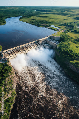 Analyzing the environmental impact of hydroelectric dams photo