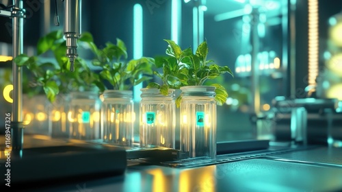 Futuristic Bioplastic Produ...