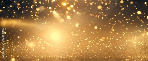 Luxury particles background golden shining dust bokeh glitter gold particles awards background is a motion graphics The luxurious gold particles keep moving forward the golden particle stripes 4K