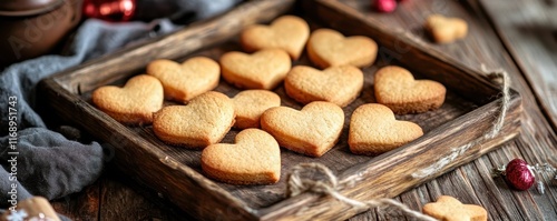 Homemade Heart Shaped Cooki...