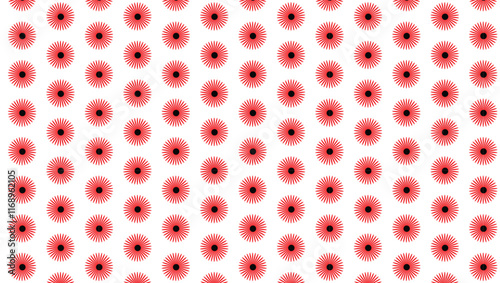 Colorful Flower Pattern Background