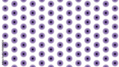 Colorful Flower Pattern Background