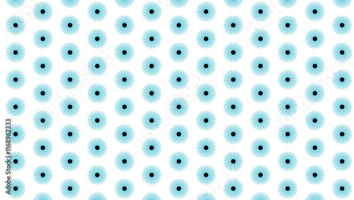 Colorful Flower Pattern Background