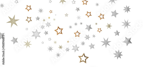 Abstract image of stars in ...