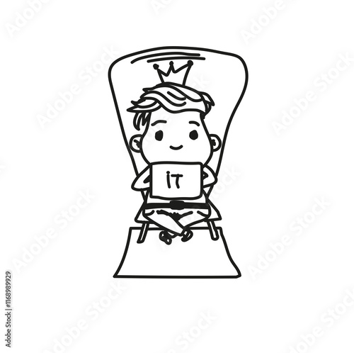      The king of design and development on the throne