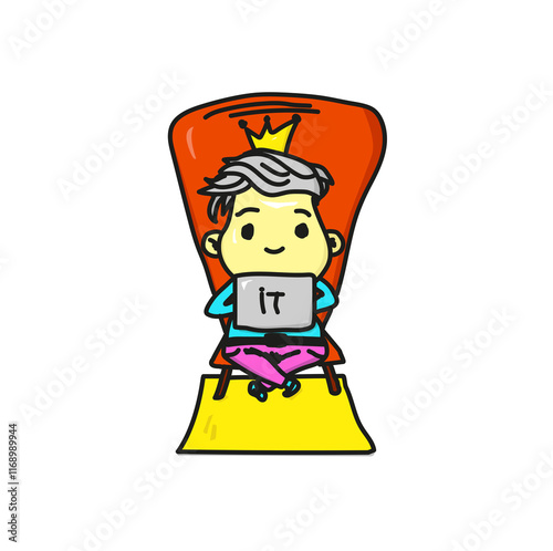      The king of design and development on the throne