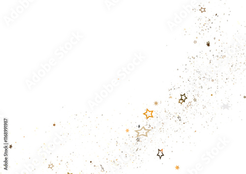 Golden Sparkle Burst
