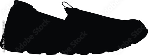 Men's shoes silhouette Design