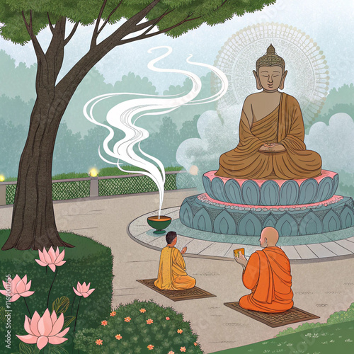 Faith and religion. Buddhism.