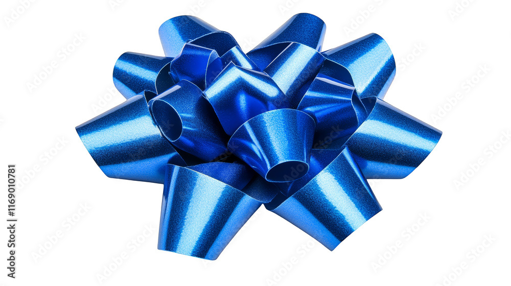Exquisite blue bow, a touch of elegance for gifts, crafts, decorations, and special occasions Exquisite blue bow, a touch of elegance for gifts, crafts, decorations, and special occasions