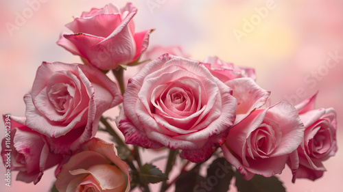 Beautiful background roses for valentine´s day, vibrant, Colorful gradient splash, hd, 4k, high-quality, highly detailed, photorealistic, RAW, high quality, dynamic lighting, sharp focus, ultra realis