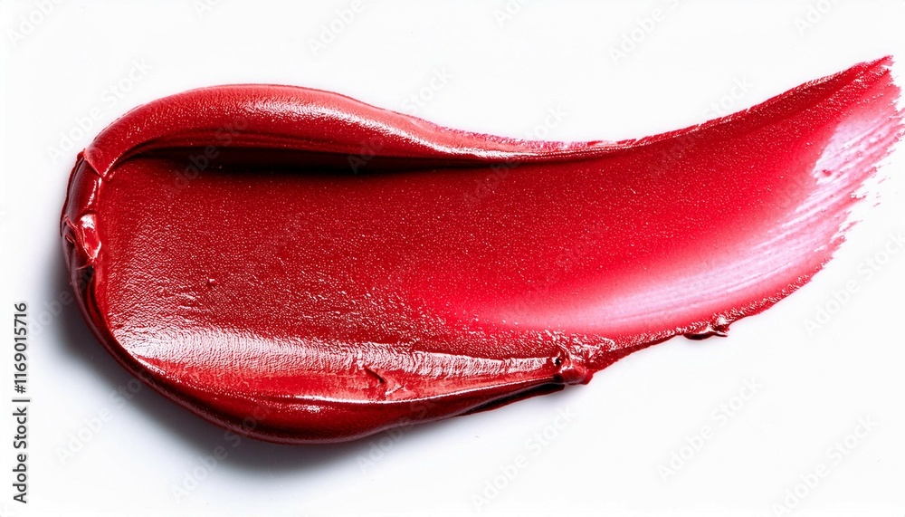 custom made wallpaper toronto digitallipstick smear paint of cosmetic product isolated on a white background red sample