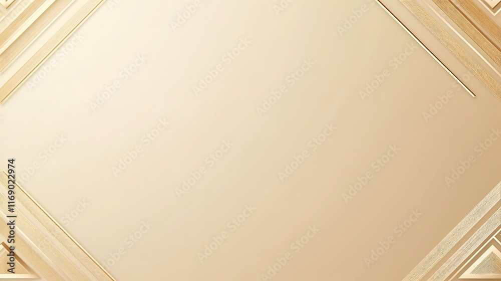 Obraz premium Abstract Gold Geometric Background Design