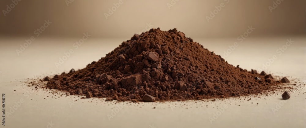 Dark Mound of Fine Powder in Ultrahigh Resolution for Visual Aesthetics Dark Mound of Fine Powder in Ultrahigh Resolution for Visual Aesthetics