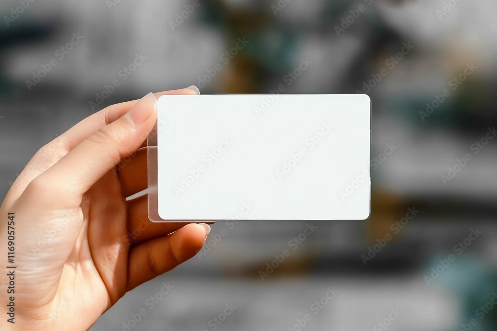 hand hold blank translucent card mockup with rounded corners. plain clear call card mock up template holding arm. plastic transparent acrylic namecard display front. hand hold blank translucent card mockup with rounded corners. plain clear call card mock up template holding arm. plastic transparent acrylic namecard display front.