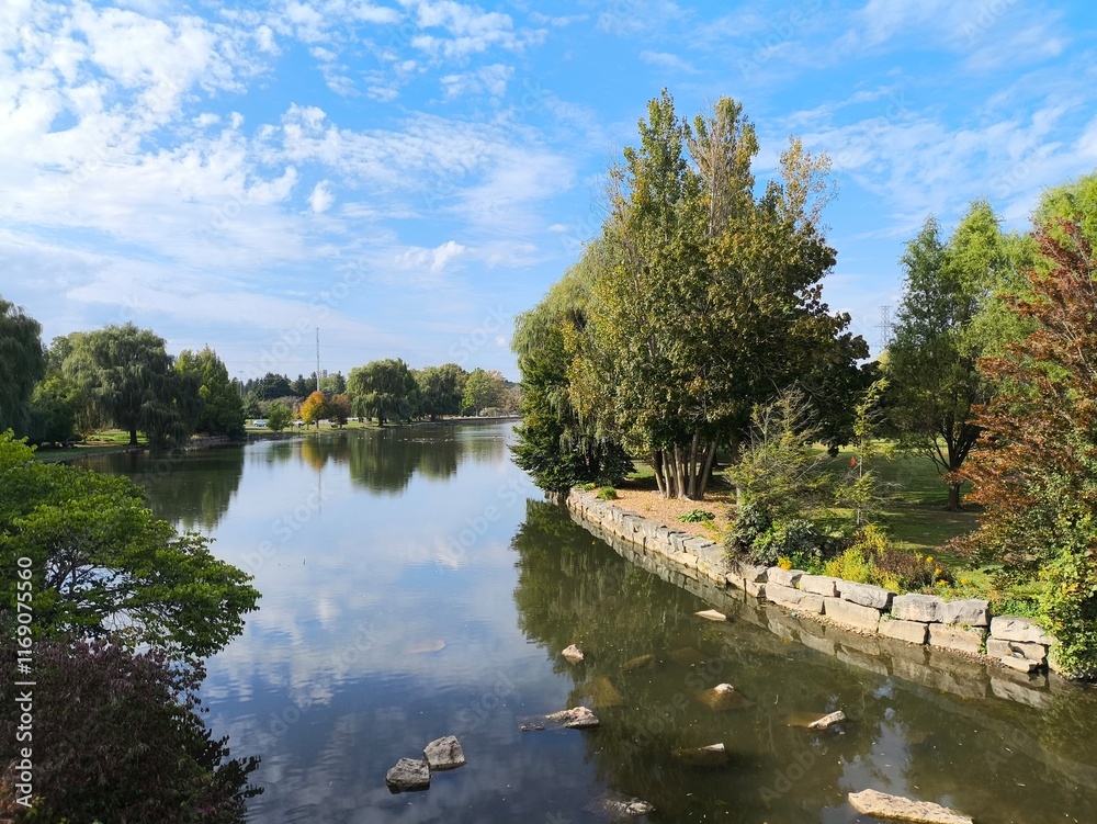 Fototapeta premium Lake in the Park