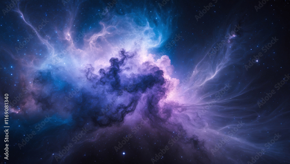 Shimmering Stars and Colorful Nebula with Cosmic Energy Explosion in the Night Sky for Desktop Wallpaper Shimmering Stars and Colorful Nebula with Cosmic Energy Explosion in the Night Sky for Desktop Wallpaper
