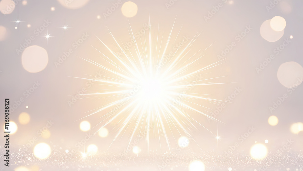 Elegant Champagne Gold Background with Sparkling Particles