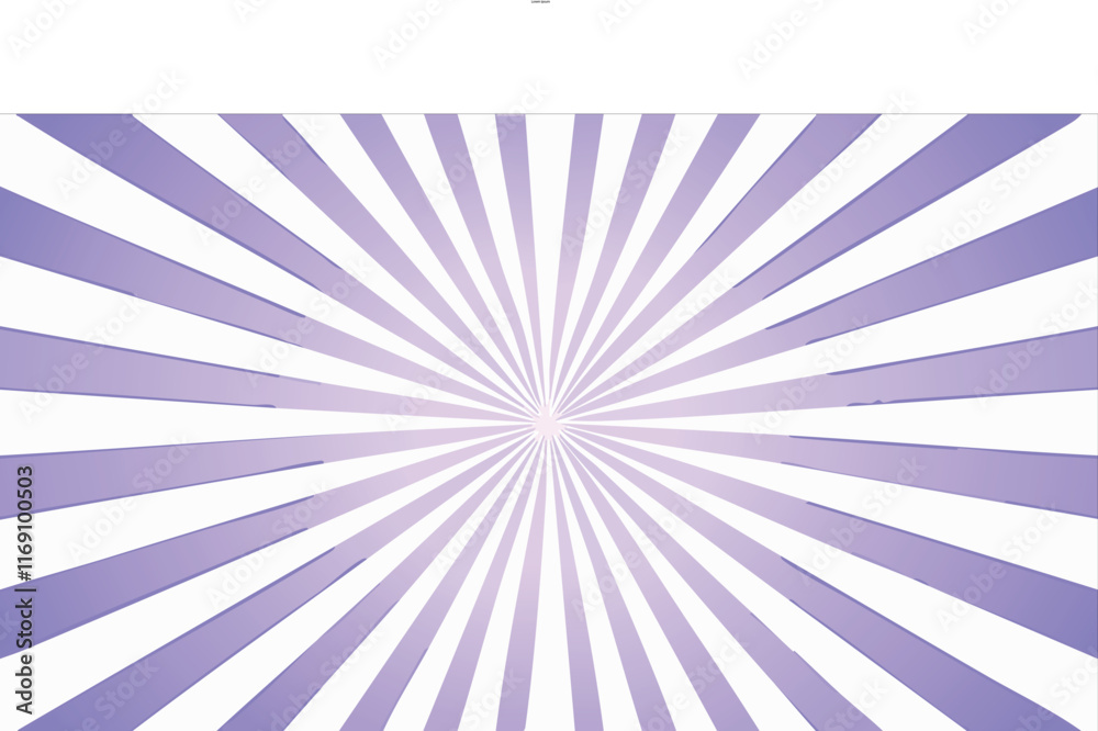 Fototapeta premium Sunburst for the background. Vector wallpaper. The rising sun rays pattern. Vintage stripes halftone radial wallpaper for poster, banner, advertising backdrop, comic or circus scene. 